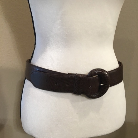 Betsey Johnson Women's Brown Man Made Belt - MED - Picture 6 of 10